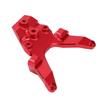 Aluminum Alloy Front Bulkhead RC Truck Upgrade Parts for LOSI 118 Mini T 2.0 2WDRed