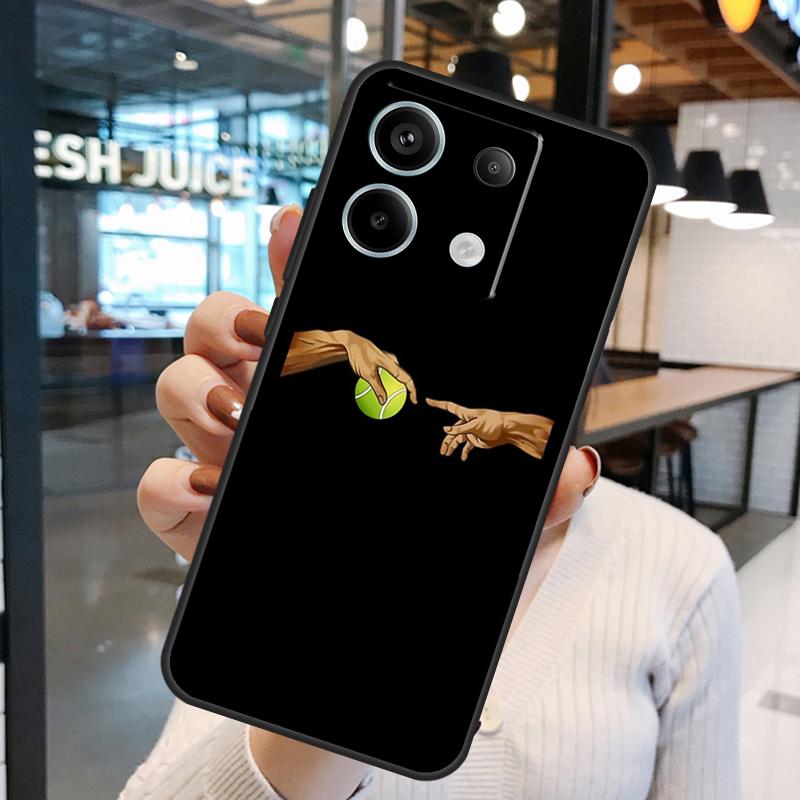 Tennisballschläger Hülle Für Xiaomi Redmi Note 11 9 10 12 13 14 15 Pro Plus Redmi 15 15C 10C 12C 13C 14C Abdeckung