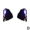 1 Pereche Urechi de Pisică din Catifea cu LED Cască Motociclist Decorate Cadou Pisică Cu Lumini Drăguț Cu Paiete Urechi Decorațiune de Crăciun Mașină S1Z7