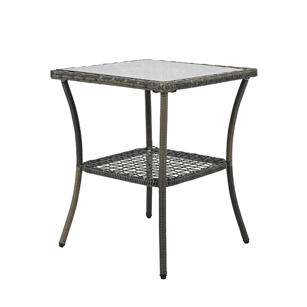 Balcony Furniture Set, Outdoor Garden Furniture with Coffee Table, Patio Furniture with Cushions for Balcony, Terrace, Garden