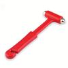 3-in-1 Auto Bus Vrachtwagen Raam Brekende Hamer Noodontsnapping Veiligheidshamer Glasbreker Gordelsnijder Gereedschap Multifunctioneel