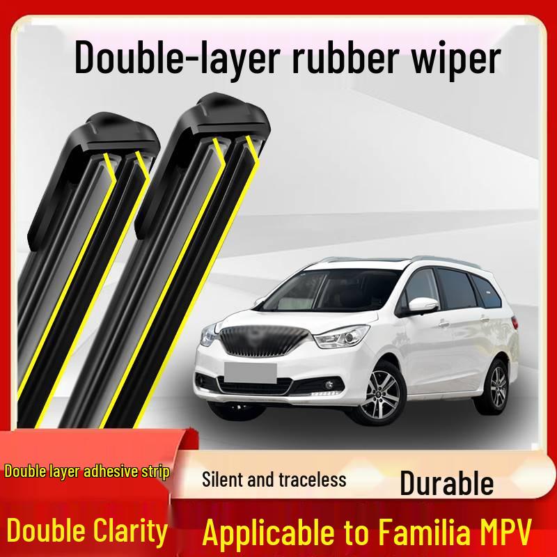 

Familia MPV Original Silent Double Rubber Boneless Wiper Single rear wiper