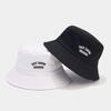 New SHIT SHOW Letter Embroidered Bucket Hat Men's and Women's Personalized Leisure Basin Hat Sunscreen Hat