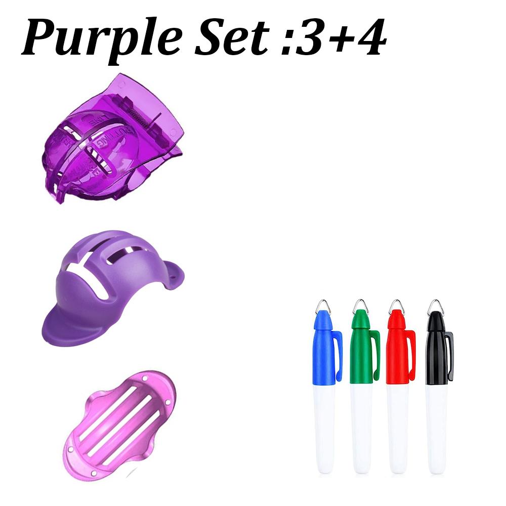 Precision Golf Ball Marker Line Marker Drawing Tool and Marks Pens Set Golf Training Aids Accessories Marking Scribe Liner Tools 5