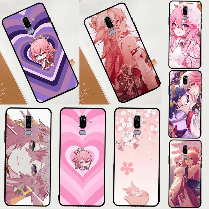 Yae Miko Genshin Impact For Samsung Galaxy M32 M16 M06 M12 M55 M15 M35 M14 M34 M54 M11 M21 M31 M13 M33 M53 M52 Case