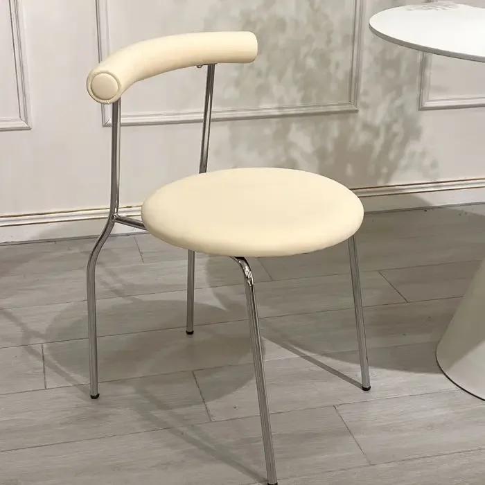 Nordic Dinning chairs Room Furniture Dining room modern Dining table lounge plastic chairs designer luxury Cake Home Furniture