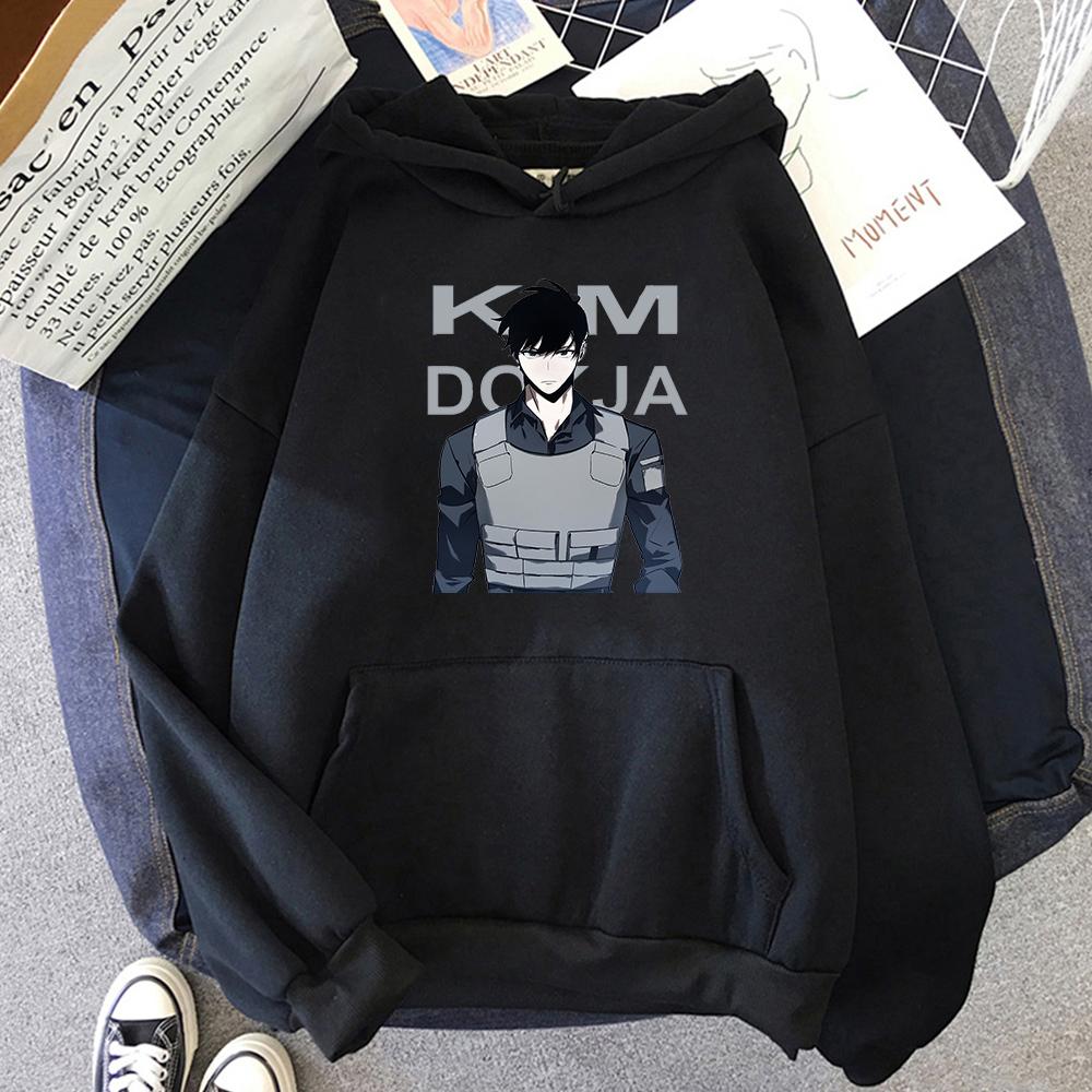 

Толстовки с капюшоном Omniscient Reader s Viewpoint с корейским горячим аниме Kim Dokja Unisex Hoodie Streetwear Casual Oversize Funny Cartoon Sweatshirt L