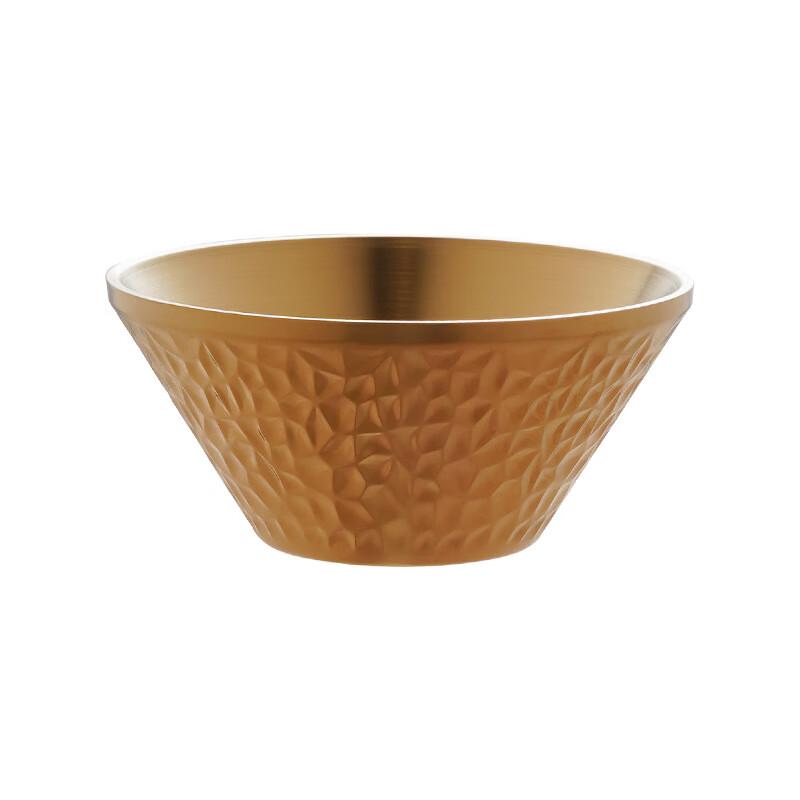 

ZISIZ 304 Stainless Steel Hammered Salad Bowl
