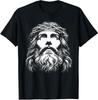New Limited Face of Jesus Catholic, Jesus Face T-Shirt Mens Womens Tees Top Tops TeeA