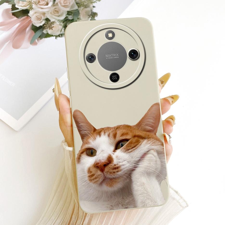 For Honor Magic 8 Lite Case Honor X9d MTN-NX1 Cute Dog Panda Cartoon Cover Silicone Case For Honor X70 X 70 HonorX9d Soft Fundas