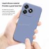 For Honor X5C Plus Case Liquid Silicone Plain Case Honor X5C Plus Cover Soft TPU Anti-drop Phone Protector Honor X5C Plus Cover