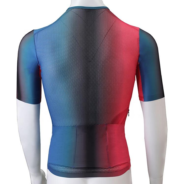 OEM Cycling Jersey Bike Wear Manufacturer Mountain Quick Dry Breathable UV Protection Sublimation Lightweight Teamwear