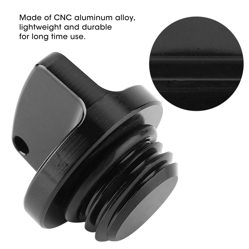 Black CNC Aluminum Oil Filler Cap Plug Cover for Honda CRF150R CB250F Yamaha Kawasaki Suzuki