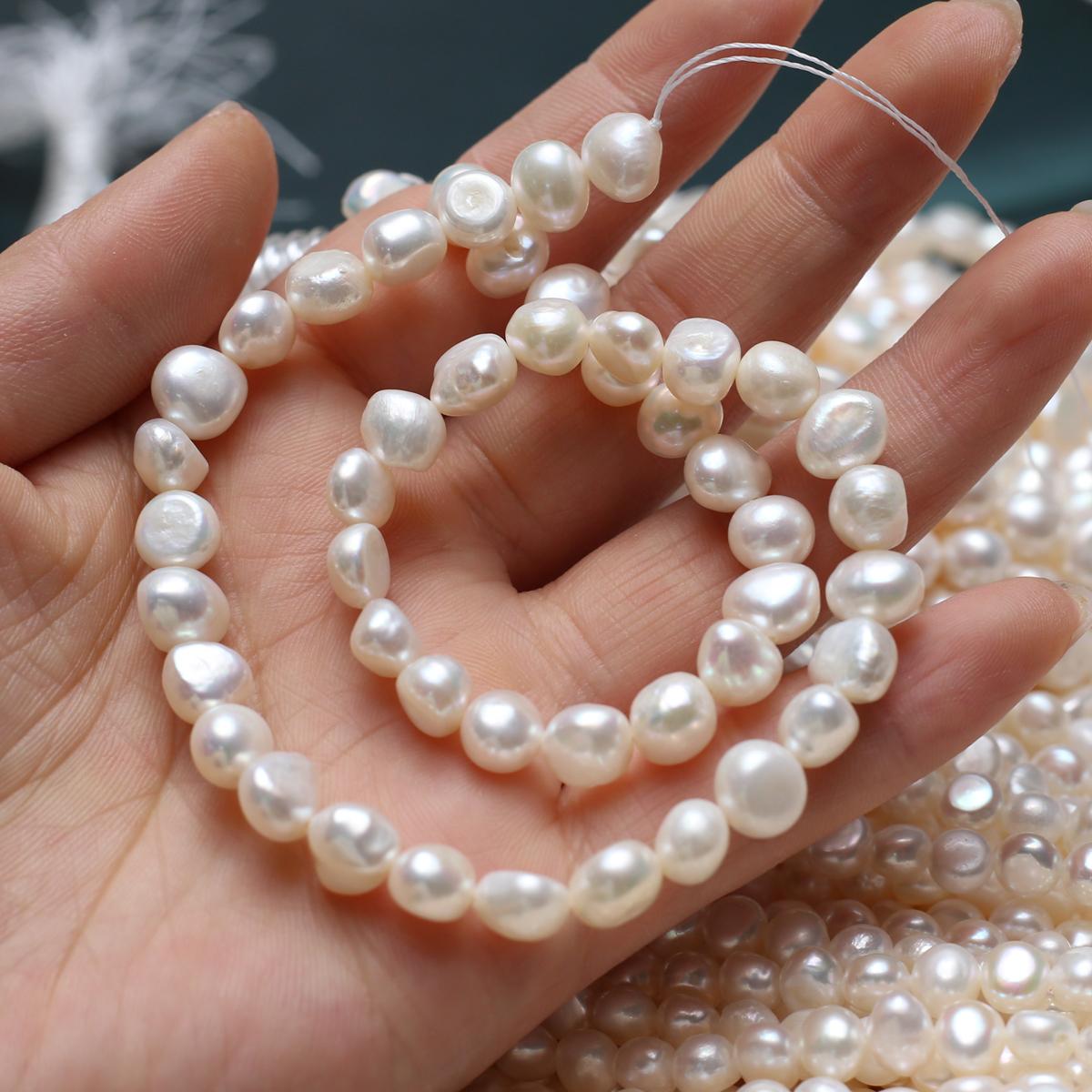 

1 нить, искусственные жемчужные бусины, двухсторонние легкие бусины ручной работы, 4-5 мм, 5-6 мм, 6-7 мм, 7-8 мм, 8-9 мм, для изготовления украшений своими руками, подарков к праздникам, поделок, 36 см 1String-8-9mm/36cm белый