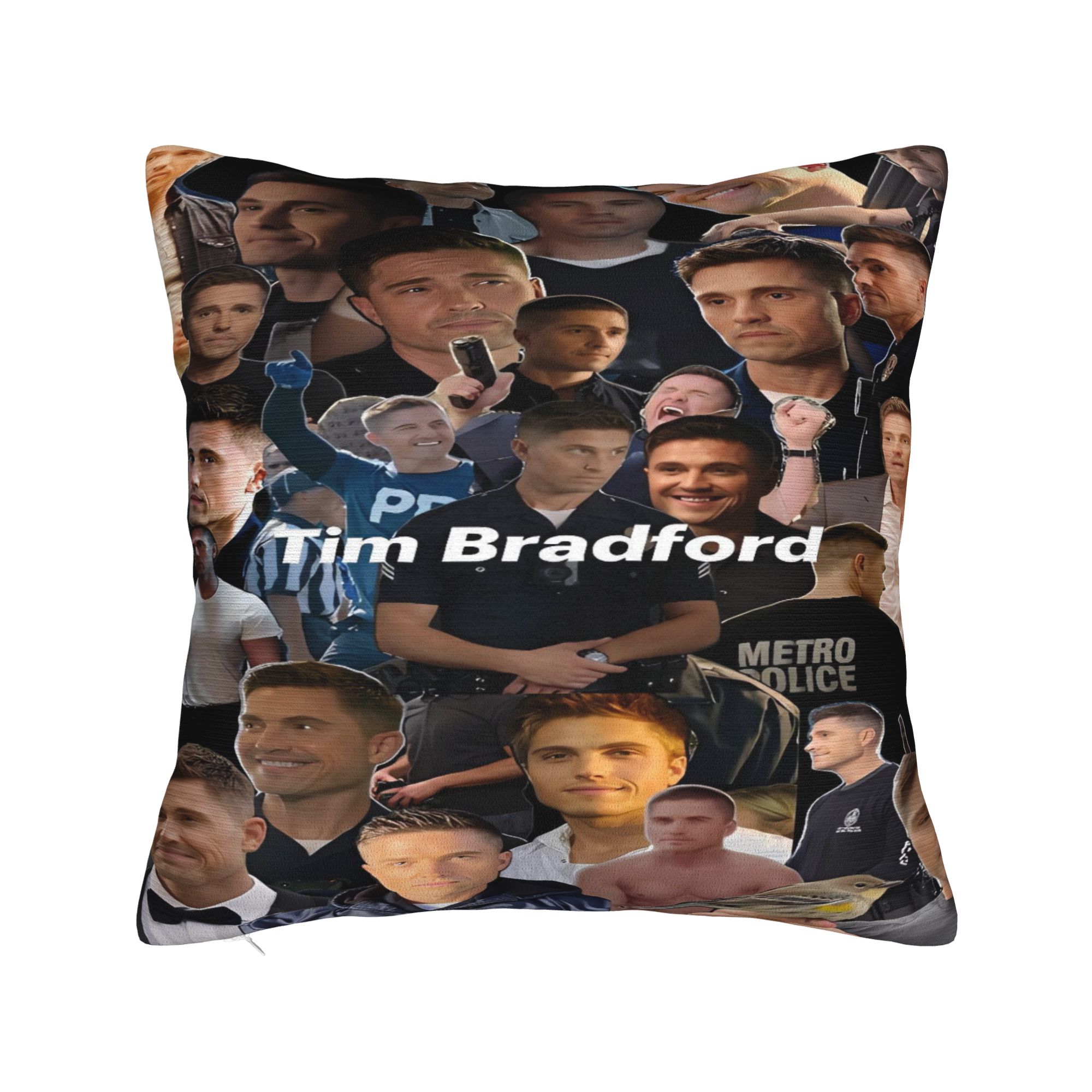 

Tim Bradford Pillow Cover Morden Pillow Case For Living Room Bed Chair Comfy Cushion Cover Birthday Gift 45cmx45cm