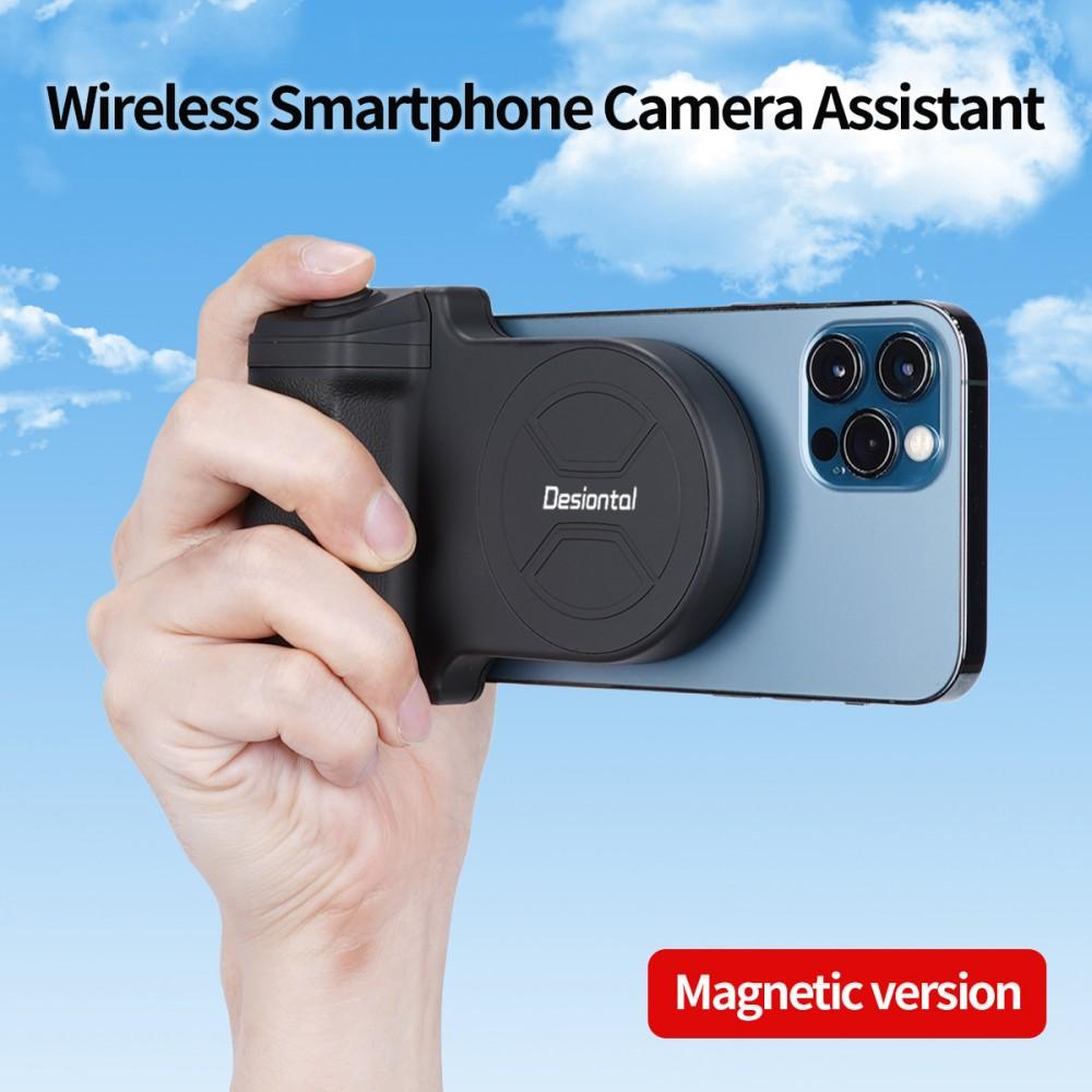 Universal Bluetooth Shutter Smartphone Camera Handle Grip Selfie Stablizer Vertical Horizontal Shooting Photography Accessories