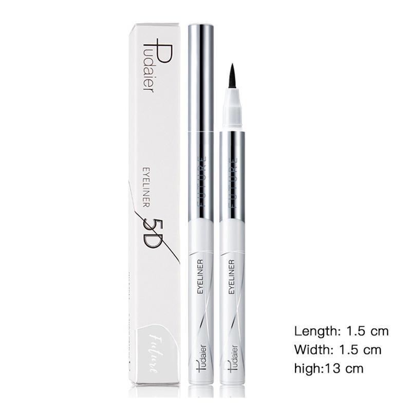 Pudaier Luxury Women Black Waterproof Long Lasting Liquid Eyeliner Quick Dry Cool Black Charming