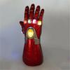 Iron Man LED-Handschuhe mit abnehmbaren Steinen für das ultimative Cosplay-Erlebnis
