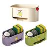 Yousheng Sponge Holder Drain Storage Rack Large Capacity Rust-Resistant Multi-Functional Kitchen Organizer Sink Caddy