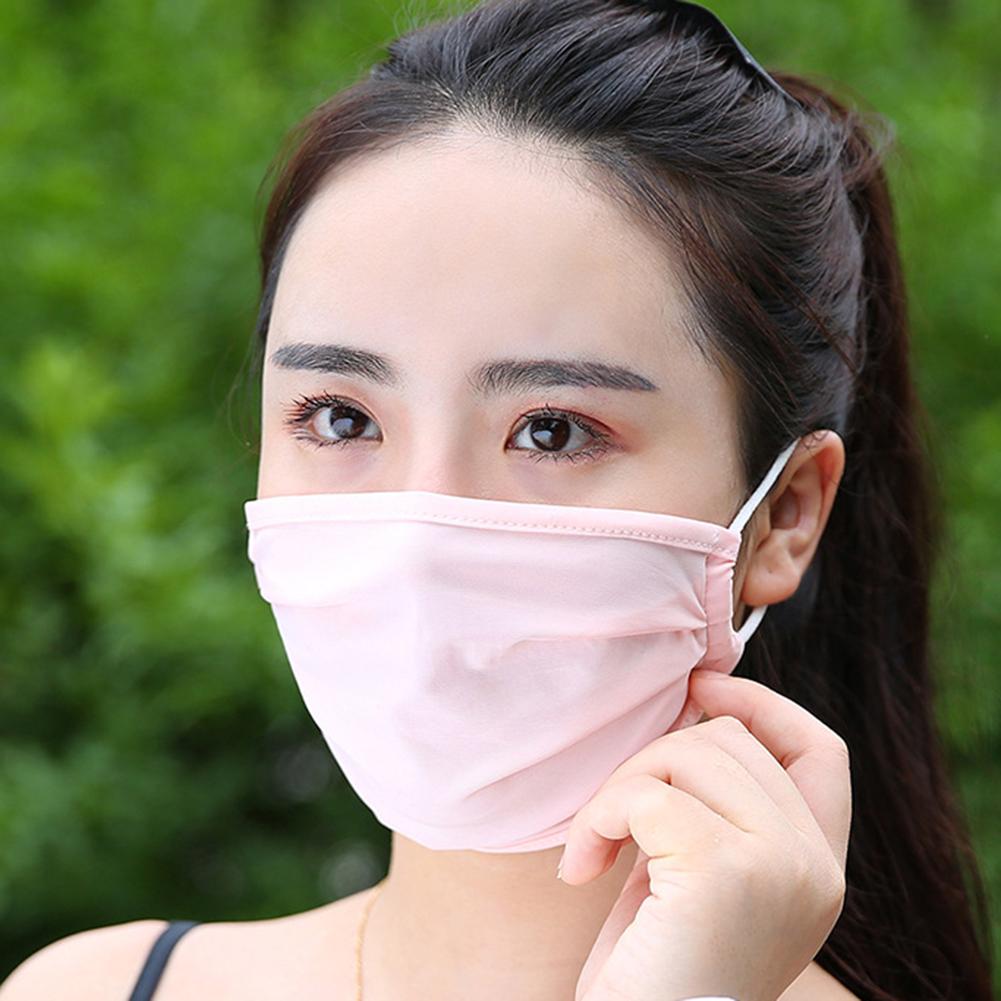 Buy Yousheng Sunblock Anti Dust Haze Summer Breathable Ice Silk ...