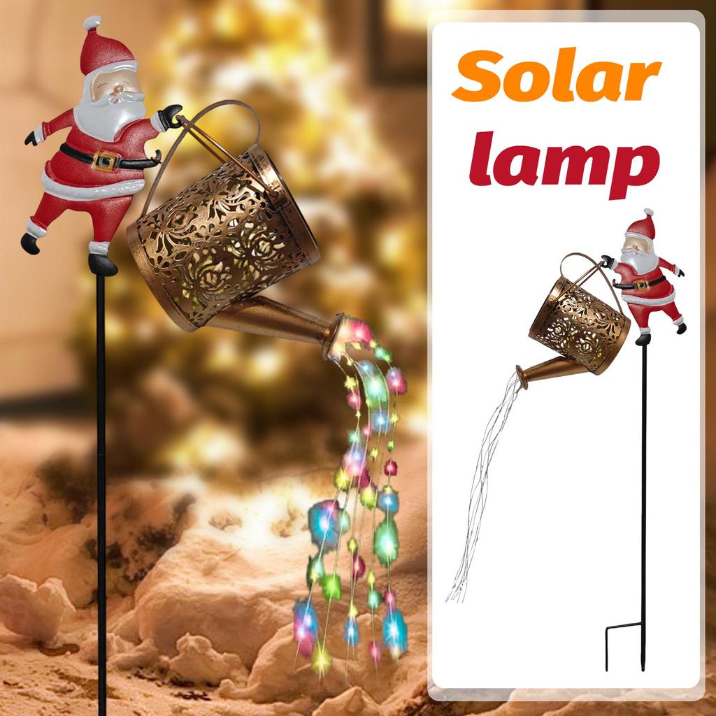 Outdoor Sprinkler Solar Light,  Design, Can Be Hung In Courtyards, Lawns, Paths, Etc.