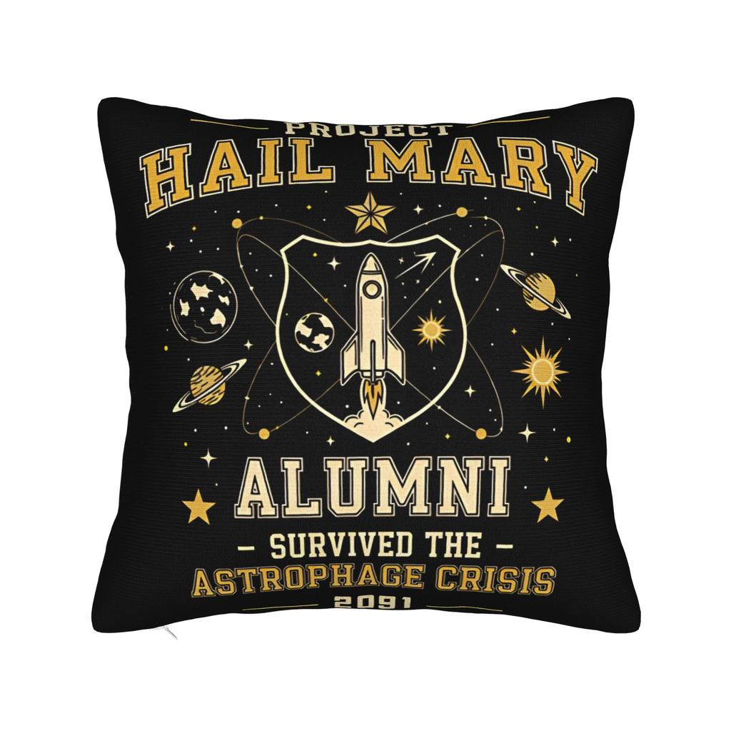 Project Hail Mary Rocky You Sleep I Watch Pillowcase Polyester Cushion Cover Gift Throw Pillow Case Cover Seater Zippered