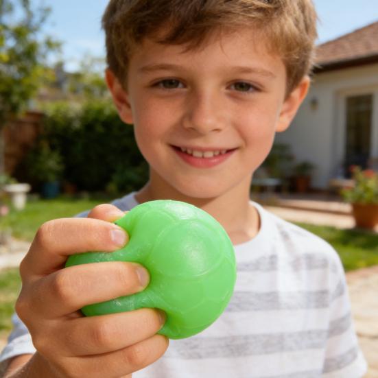 1/4 Stück TPR Stressball Langsam aufsteigender matter Knetball Spielzeug Handübung Entspannung Zuckerball Dekompression Sensorisches Fidget Spielzeug