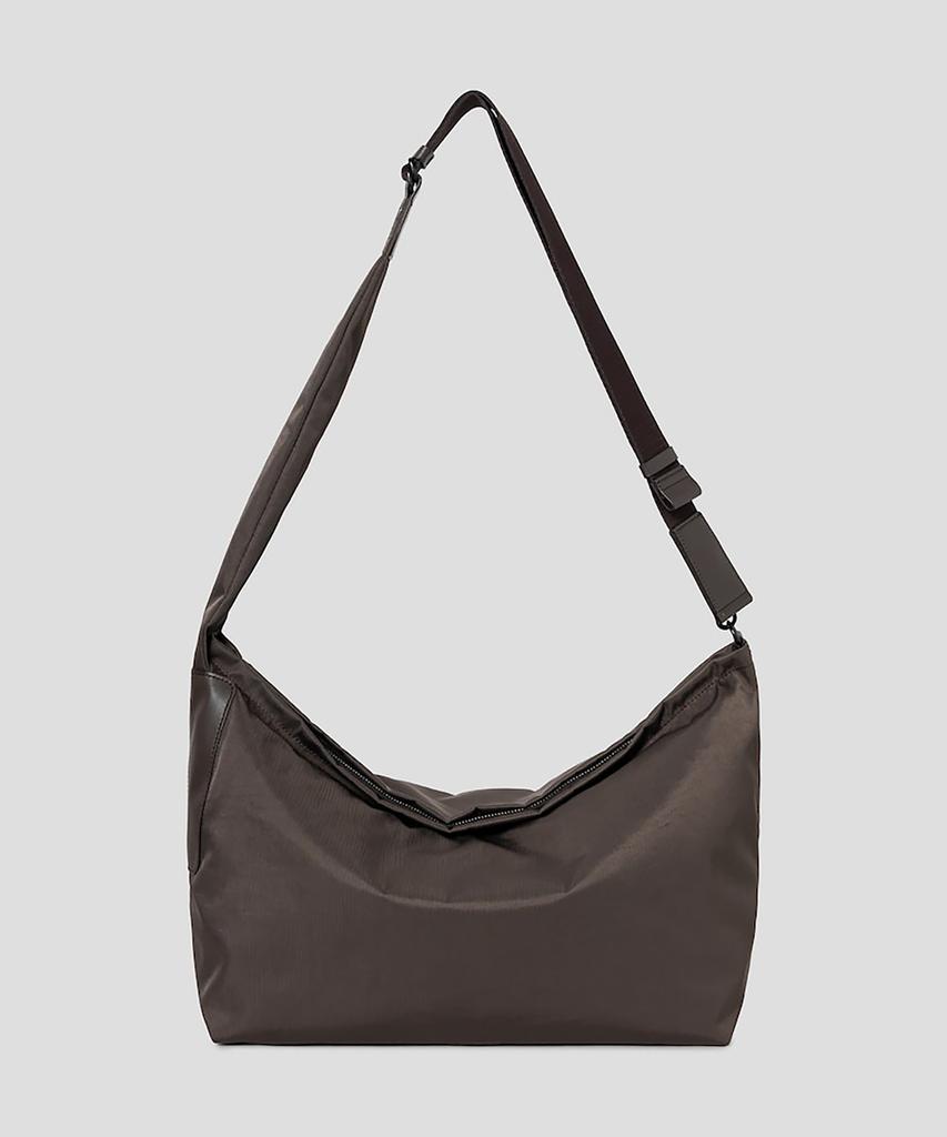 Beanpole Accessory Less Bag_2 Large Nylon Crossbody Bag Brown