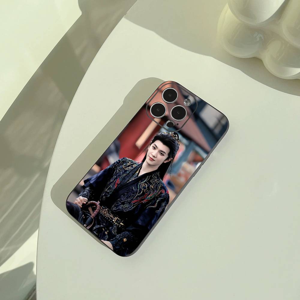 Actor -C-Chen Zheyuan Phone Case For iPhone 17,16,15,14,13,12,11 Pro Max,16/15/14Plus,XS Soft Black Cover