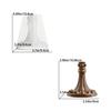 DIY Drip Mold European Retro Candle Holder Base Silicone Mold Aroma Candle Candlestick Silicone Mold Festival Home Decoration