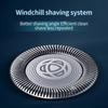 Philips Shaver Series 3000 Steel Metallic Shaver Wet/Dry Shaving Face Hair Rechargeable Waterproof Cordless Men's Electric Razor