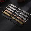 18mm 20mm 22mm Solid Stainless Steel Watch Bands for Tissot Curved End Universal Strap Men Women Butterfly Clasp Watch Bracelets