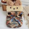 Cute Bear Puppy Clothes Vest Cat Clothes Teddy Bear Coat New Pet Dog Clothes  Winter