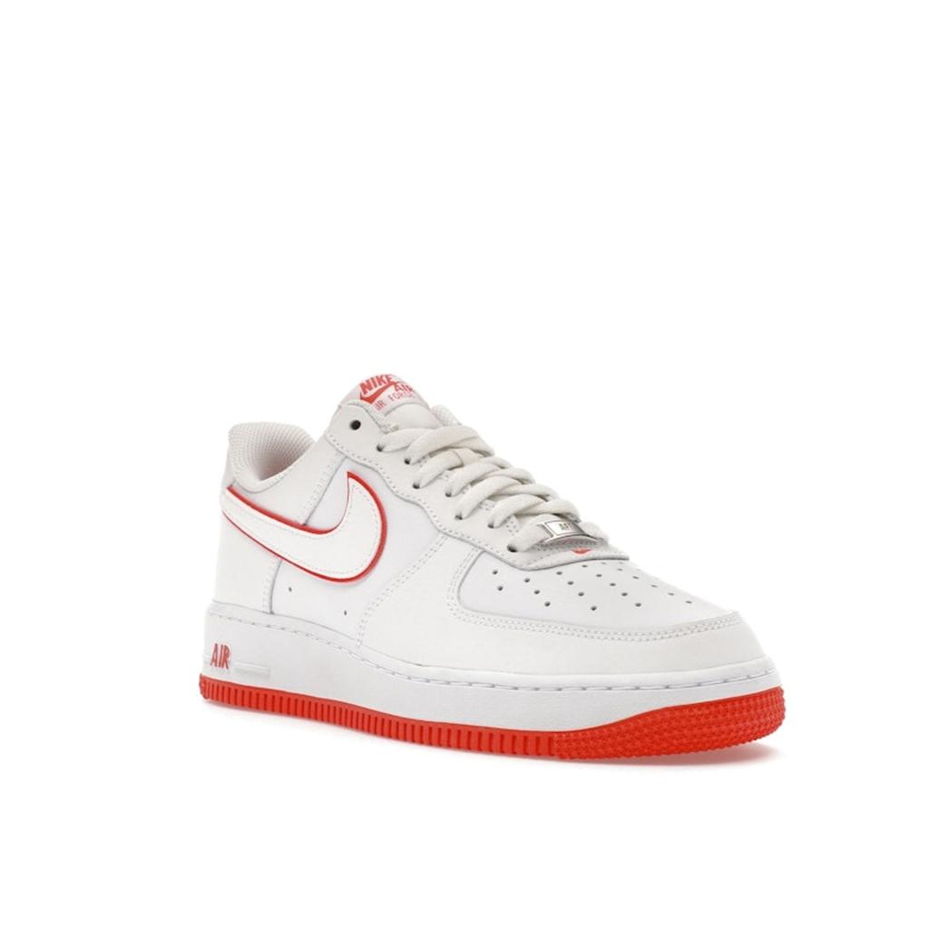 Nike Air Force 1 07 White Picante Red Men Sneakers DV0788-102