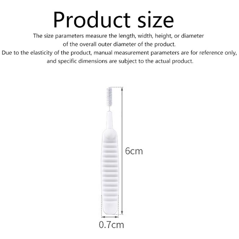 Bathroom Micro Nylon Brush Shower Head Anti-Clogging Cleaning Brush