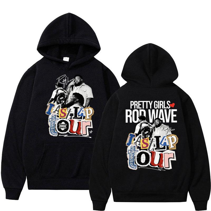 Vintage Rod Wave Last Lap Tour Graphic Hoodie Men s Gothic Fashion Oversized Sweatshirt Fleece Harajuku Streetwear S