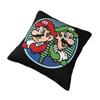 Custom Marioes Video Game Pillow Covers Manga Modern Cushion Cover Soft Pillowcase