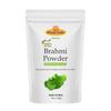 Khadi 100% reines & natürliches Brahmi-Pulver - Bio-Kräuterpulver zur Stärkung der Haare, gegen Schuppen & für geistige Klarheit - 100g