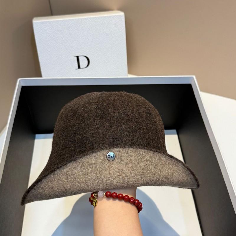 High-Quality Wool Bucket Hat Women - Fall Winter Fashion Casual Sun