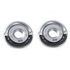 Drill Grinding Accessory 44.72mm Grinder Flange Easy Installation High Carbon Steel Improves Grinding Efficiency