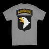 Retro 101st Airborne T-shirt Athlétique Tactiques Militaires Marque T-shirt Coton Graphique Tee Unisexe Unisexe Été Streetwear