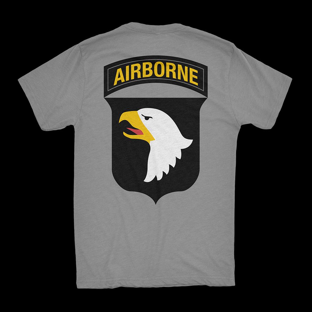 Maglietta Atletica Retro 101ª Divisione Aerotrasportata T-shirt Marca Tattiche Militari Cotone Grafica Unisex Unisex Estate Streetwear