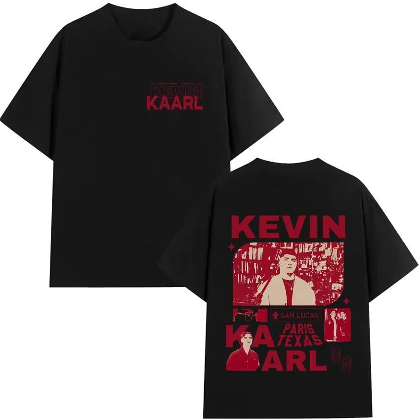 Kevin Karl 2026 Spring summer new Fashion Graphic Casual Tshirt for Men and Women Print Pure Cotton Casual Shortsleeved top