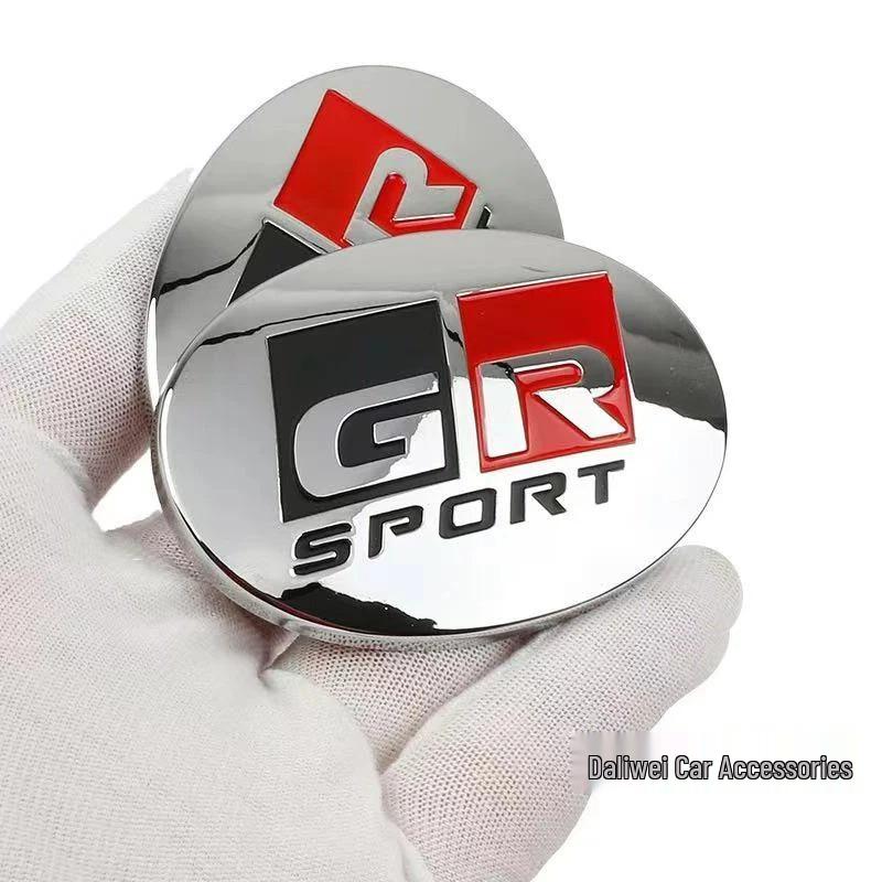 Значок на рулевое колесо Toyota GR SPORT: Декоративная наклейка для Levin, Camry, Reiz, Corolla