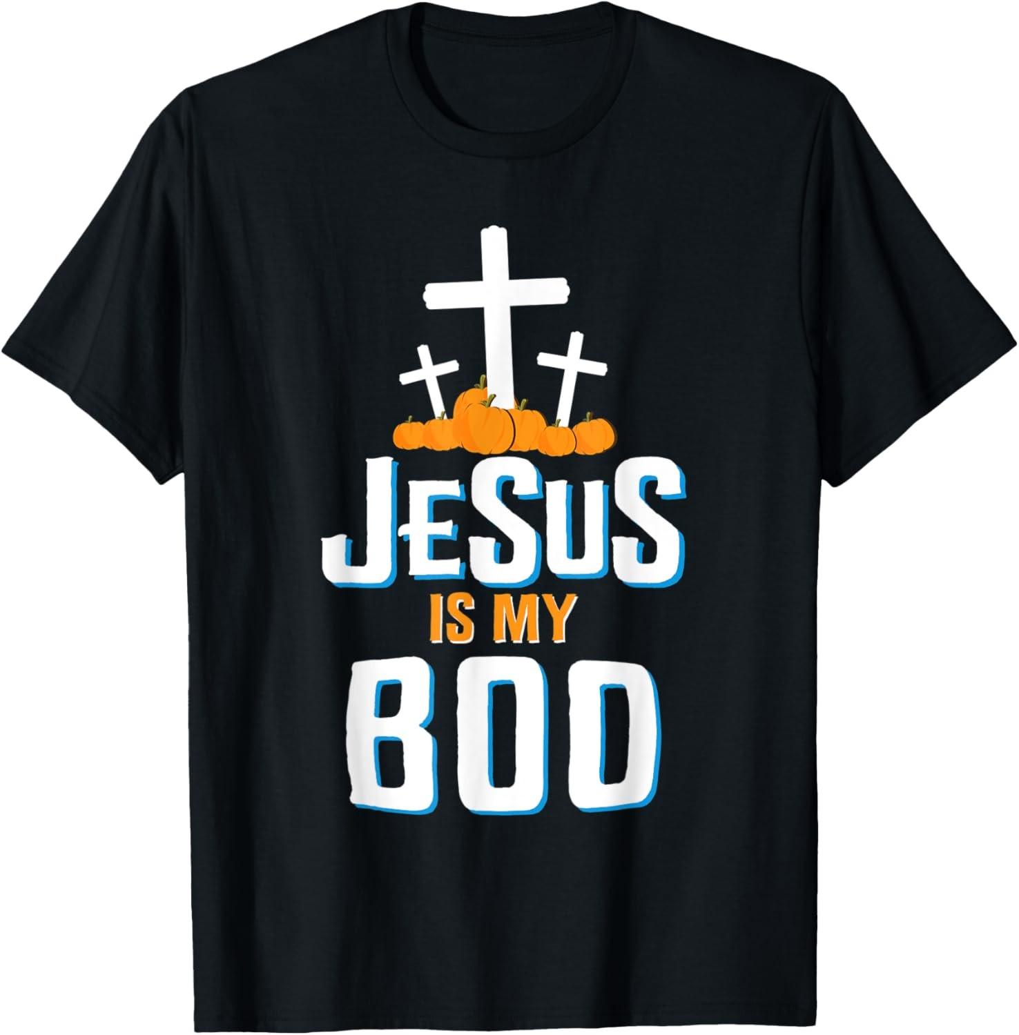 Christian Halloween Religious Jesus is My Boo Men Women Kids T-Shirt L