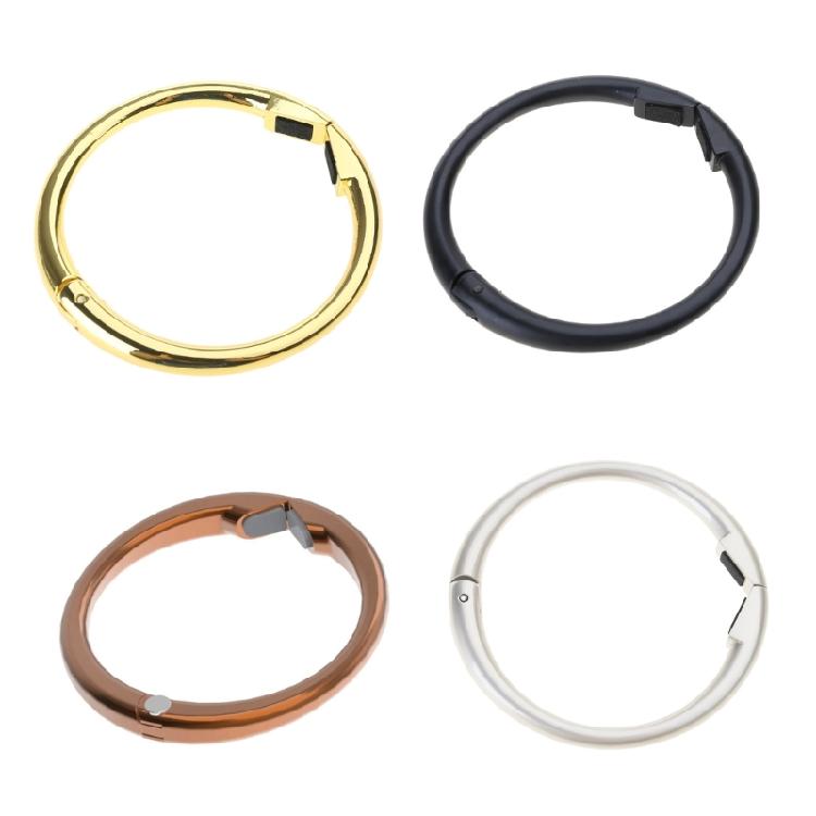 Fashionable Round Bag Hook Portable Folding Hangers for Drivers Outdoor Lovers