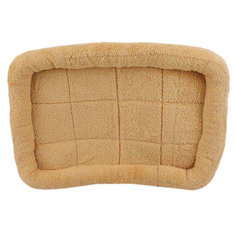 Durable Cat Soft Cushion Dog Pad Warmer Coral Fleece Pet Supplies Pet Bed