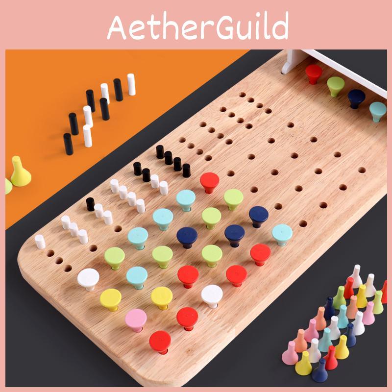 Infant Toy Educational With Wooden Logic Blocks For Cognitive Gift Development