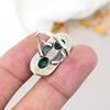 Malachite Gemstone 925 Sterling Silver Oval Gemstone Handmade Boho Ring For Women