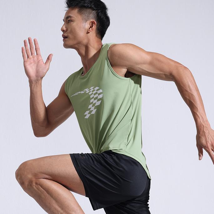 Summer Men's Gym Tank Top Fitness Training Clothing Quick-drying Loose Bodybuilding Sleeveless Shirt Men Fashion Basketball Running Vest
